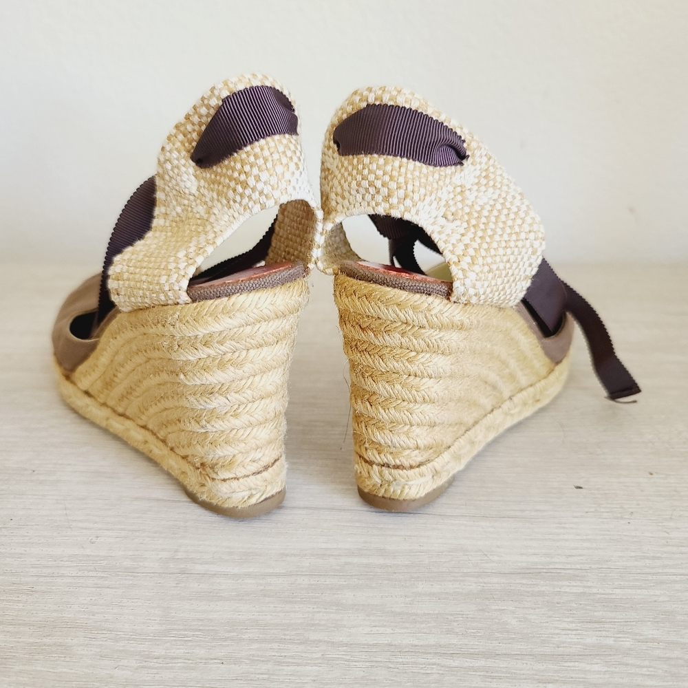 Christian Louboutin Brigitte Canvas Espadrilles Size 7 - Picture 3 of 6